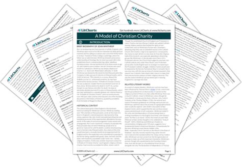 A Model of Christian Charity Study Guide .